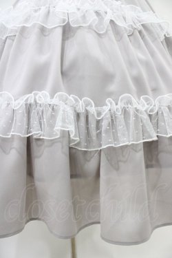 画像5: axes femme kawaii / プチリボンジャンパースカート M グレー H-25-11-07-1022-AX-OP-NS-ZH