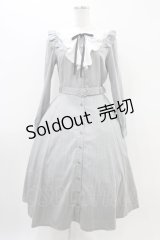 Secret Honey / ヨークフリルラッフル付ワンピース Free グレー H-25-11-07-1025-CA-OP-NS-ZH