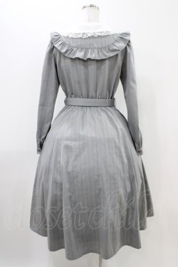 画像2: Secret Honey / ヨークフリルラッフル付ワンピース Free グレー H-25-11-07-1025-CA-OP-NS-ZH