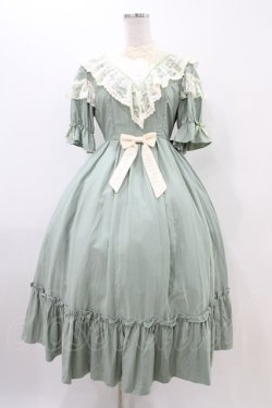画像1: axes femme kawaii / ヴィンテージドールワンピース Free グリーン H-25-11-07-1026-AX-OP-NS-ZH