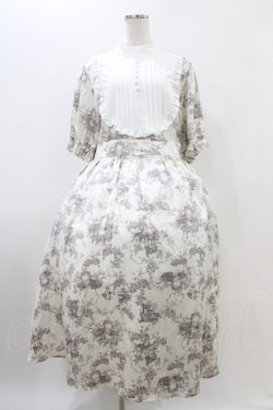 画像1: m petit by misako / トワルドジュイワンピース LL オフ H-25-11-07-1028-LO-OP-NS-ZH