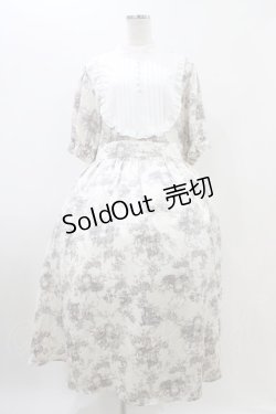 画像1: m petit by misako / トワルドジュイワンピース LL オフ H-25-11-07-1028-LO-OP-NS-ZH