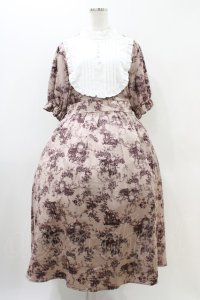 m petit by misako / トワルドジュイワンピース LL ピンク H-25-11-07-1029-LO-OP-NS-ZH