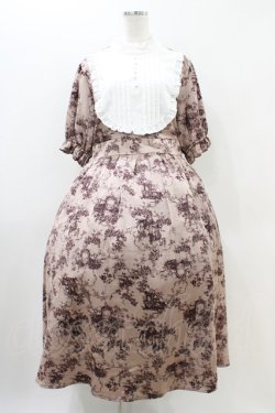 画像1: m petit by misako / トワルドジュイワンピース LL ピンク H-25-11-07-1029-LO-OP-NS-ZH