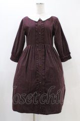 mayla classic / Laprinp girls' schoolレジメンタルワンピース Free ボルドー H-25-11-07-1030-0-OP-NS-ZH