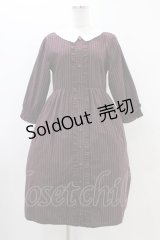 mayla classic / Laprinp girls' schoolレジメンタルワンピース Free ボルドー H-25-11-07-1030-0-OP-NS-ZH