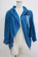 画像1: OZZ ANGELO / レース切替ドルマンボレロ  ブルー H-25-11-07-056-OO-TO-KB-ZH (1)