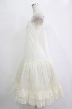 画像2: Melody BasKet / Melodyレースソフトパニエシュミーズ  アイボリー H-25-11-07-007-LO-OP-KB-ZH