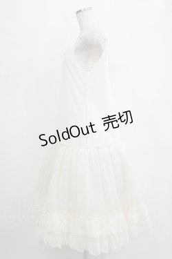 画像2: Melody BasKet / Melodyレースソフトパニエシュミーズ  アイボリー H-25-11-07-007-LO-OP-KB-ZH