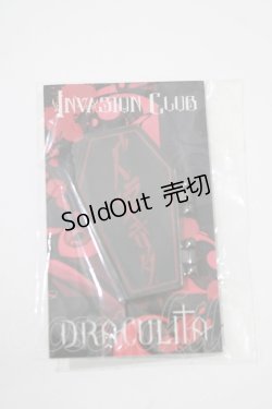 画像4: invasion club / SUSU＆ドラキュリタLONG TEE＆PIN  ブラック H-25-11-07-064-PU-TO-KB-ZH