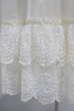 画像4: Melody BasKet / Melodyレースソフトパニエシュミーズ  アイボリー H-25-11-07-007-LO-OP-KB-ZH