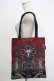 画像1: OZZ ANGELO / ワルプルギスの夜トートバッグ  ボルドー H-25-11-07-070-OO-BG-KB-ZH (1)
