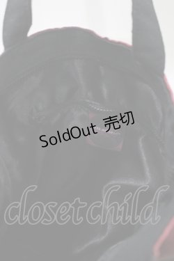 画像3: OZZ ANGELO / ワルプルギスの夜トートバッグ  ボルドー H-25-11-07-070-OO-BG-KB-ZH