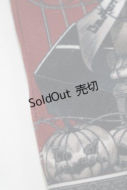 画像4: OZZ ANGELO / ワルプルギスの夜トートバッグ  ボルドー H-25-11-07-070-OO-BG-KB-ZH