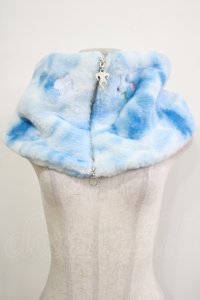 LISTEN FLAVOR / ゲーミングジップファースヌード  BLUE SKY H-25-11-07-072-PU-ZA-KB-ZH