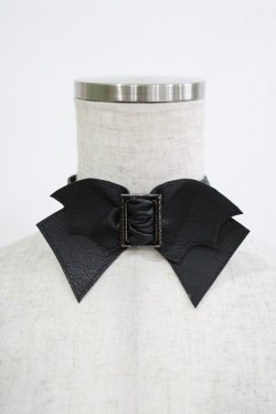 画像1: ALICE and the PIRATES / デビルリボンチョーカー  ブラック H-25-11-07-073-PA-AC-KB-ZH