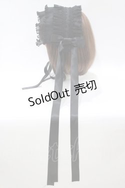 画像2: Luxmira / プリーツレースのヘッドドレス”Femme fatale”  ブラック H-25-11-07-074-GO-AC-KB-ZH