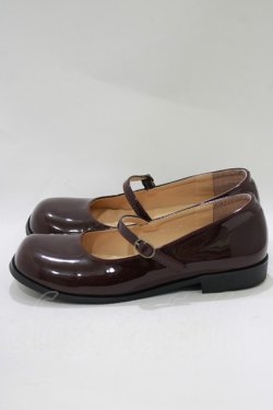 画像2: YOSUKE / ストラップシューズ 23.5 ボルドー H-25-11-07-078-PU-SH-KB-ZH