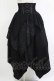 画像1: Ozz Croce / 異素材イレギュラースカート  黒 H-25-11-07-010-OO-SK-KB-ZH (1)