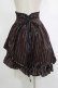 画像3: PUTUMAYO / Midnight Paradeアシメスカート  黒赤ストライプ/紺 H-25-11-07-014-PT-SK-KB-ZH (3)