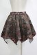 画像3: Qutie Frash / 和柄パニエスカート  黒 H-25-11-07-016-QU-SK-KB-ZH (3)