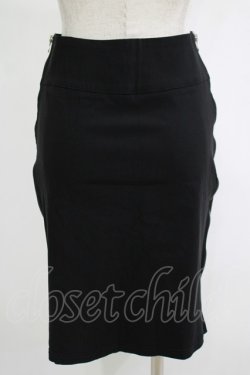 画像3: Ozz On / 刺繍サイドZIPスカート  黒 H-25-11-07-020-OO-SK-KB-ZH