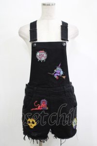 KILL STAR / Oracle denim overalls XS ブラック H-25-11-07-021-SL-PA-KB-ZH