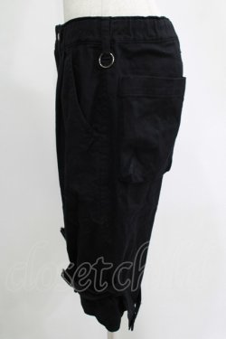 画像2: MILKBOY / STRAP BONDAGE PANTS  ブラック H-25-11-07-023-MB-PA-KB-ZH