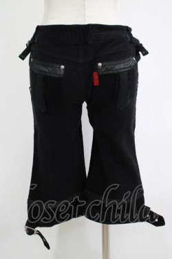 画像3: Ozz On / 裾ベルト2Wayパンツ  ブラック H-25-11-07-026-OO-PA-KB-ZH