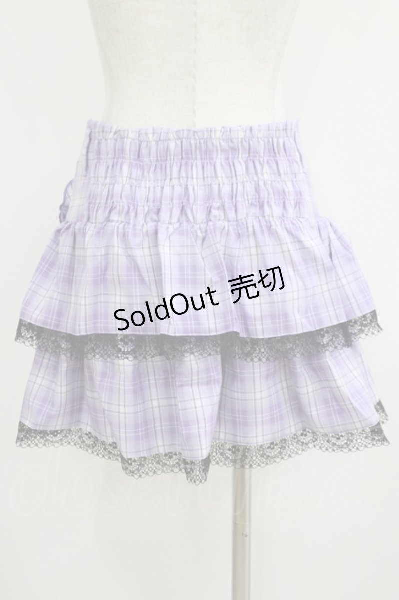 画像3: QOOZA / Kuromi mini skirt  ラベンダー H-25-11-08-026-PU-SK-KB-ZI (3)