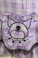 画像4: QOOZA / Kuromi mini skirt  ラベンダー H-25-11-08-026-PU-SK-KB-ZI (4)
