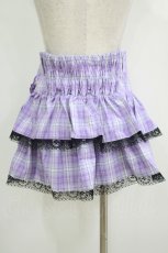 画像3: QOOZA / Kuromi mini skirt  ラベンダー H-25-11-08-027-PU-SK-KB-ZH (3)