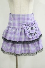 画像1: QOOZA / Kuromi mini skirt  ラベンダー H-25-11-08-029-PU-SK-KB-ZH (1)