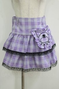 QOOZA / Kuromi mini skirt  ラベンダー H-25-11-08-032-PU-SK-KB-ZH
