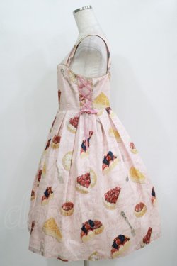 画像2: Leur Getter / Tea Time Tartサイドレースアップキャミワンピース  ピンク H-25-11-08-004-LU-OP-KB-ZH
