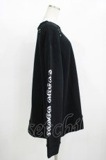画像4: QOOZA / 東京喰種×QOOZA金木研 ダメージスウェット  ブラック H-25-11-08-048-PU-TO-KB-ZH (4)