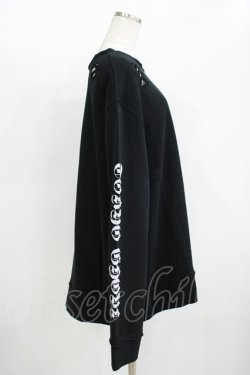 画像4: QOOZA / 東京喰種×QOOZA金木研 ダメージスウェット  ブラック H-25-11-08-048-PU-TO-KB-ZH