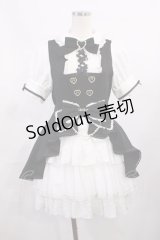 LIZ LISA / スピンドルカシュクールワンピース Free ブラック H-25-11-08-1007-LO-OP-NS-ZH