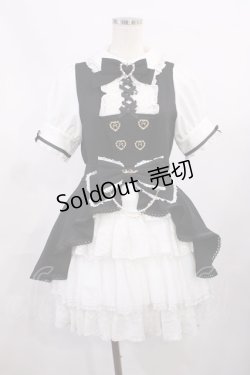 画像1: LIZ LISA / スピンドルカシュクールワンピース Free ブラック H-25-11-08-1007-LO-OP-NS-ZH