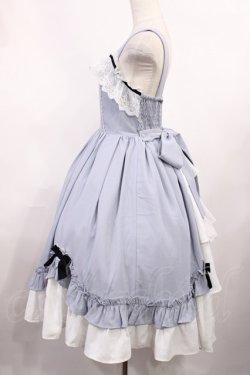 画像2: Chalmiere / 不思議の国のジャンパースカート M サックス H-25-11-08-1001-LO-OP-NS-ZH