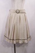 Kurumi Collaboration / フレアマリンアカデミアスカート LL アイボリー H-25-11-08-1009-LO-SK-NS-ZH