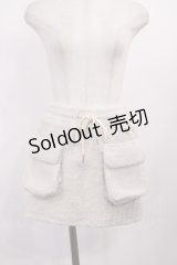 ANDMARY / Miffy boa mini skirt Free Beige H-25-11-08-1010-LO-SK-NS-ZH
