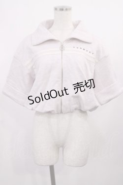 画像1: ANDMARY / Ami line zip tops Free ピンク H-25-11-08-1013-LO-TO-NS-ZH