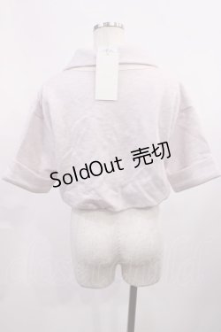 画像2: ANDMARY / Ami line zip tops Free ピンク H-25-11-08-1013-LO-TO-NS-ZH