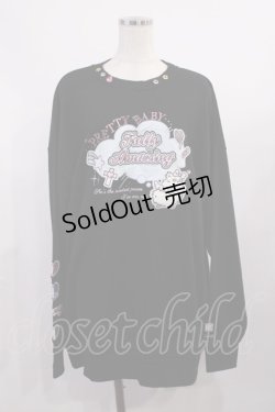 画像1: Jamie エーエヌケー / Re Twinkleプルオーバー M ブラック H-25-11-08-1014-LO-TO-NS-ZH