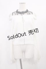 MA*RS / 肩開きシャギーニットトップス Free オフ H-25-11-08-1022-EL-TO-NS-ZH