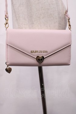 画像2: BABY,THE STARS SHINE BRIGHT / BABYウォレットBAG  ピンク H-25-11-08-1026-BA-ZA-NS-ZH