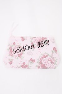 BABY,THE STARS SHINE BRIGHT / シュガーブーケ〜永遠の乙女の憧れ〜柄ポーチ  ピンク H-25-11-08-1029-BA-ZA-NS-ZH