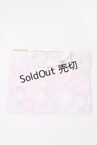 MAM MAXICIMAM / チョコミントくまのコティちゃんとマムリンのシャボン玉ポーチ  ピンク H-25-11-08-1031-LO-ZA-NS-ZH