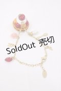 PINK HOUSE / ピンクハウスパーラ‐モチーフブレスレット  ゴールド H-25-11-08-1036-LO-AC-NS-ZH
